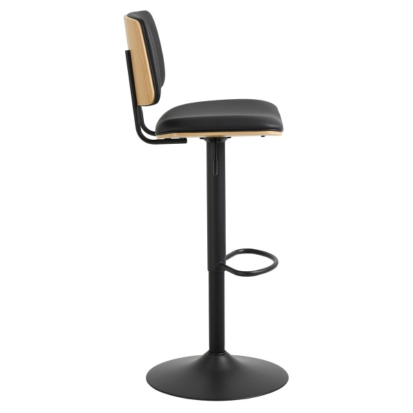 Hoker Owen czarny/dąb - ACTONA